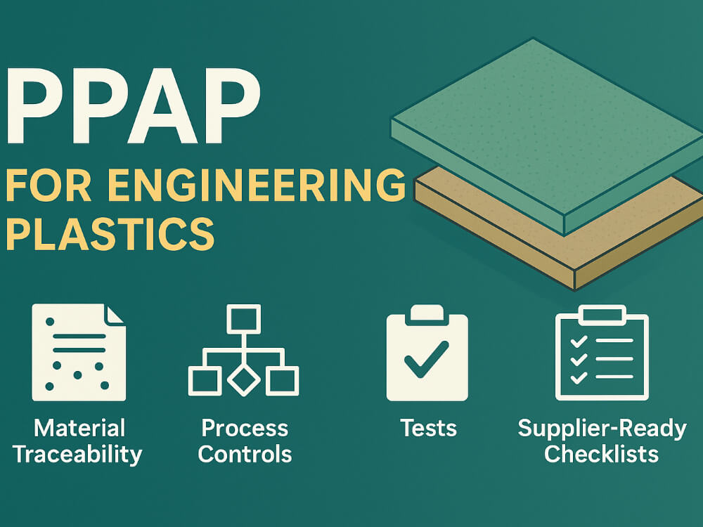 Como o PPAP deve ser adaptado para fabricantes de pl&aacute;sticos de engenharia
